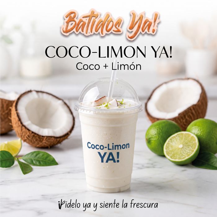 Coco-Limón YA! — batido sin círculo de precio