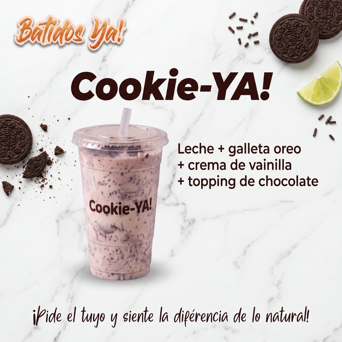 Cookie-YA! — batido sin círculo de precio