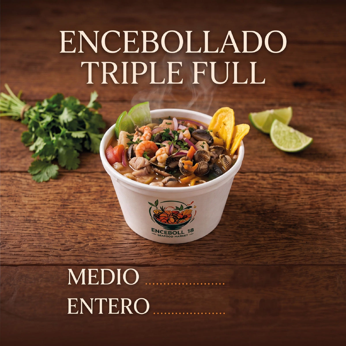 Encebollado triple full